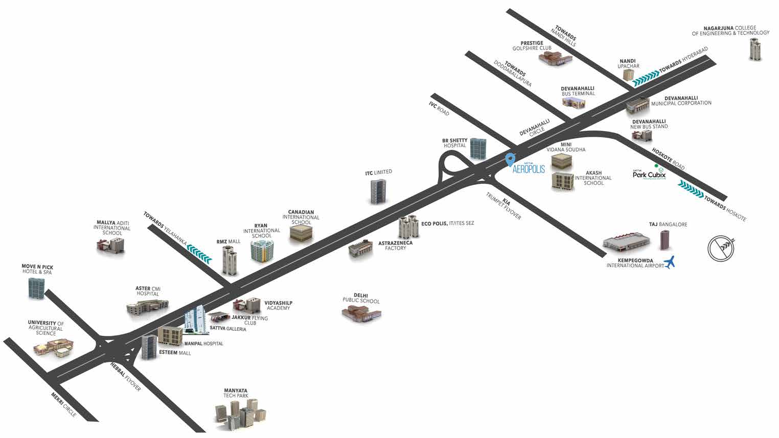 Large panoramic landscape